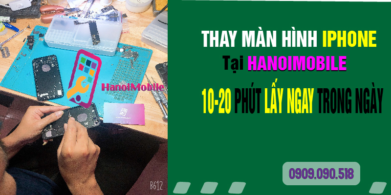 Hình 3: Lợi ích khi thay màn hình tại Hanoimobile